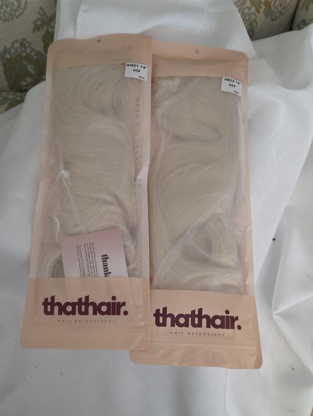 That hair Women's Hair Toppers Sold As Set Only 1 Straight One Wavy 16" Long